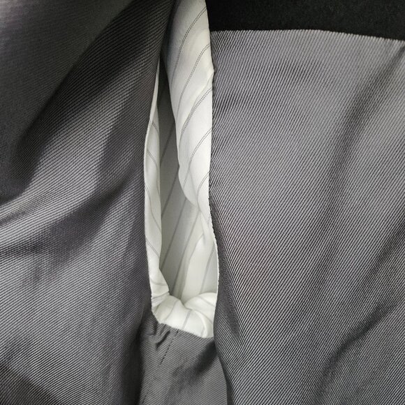 DONATED: Workers for Freedom Black Mens Short Coat (Wool/Cashmere Blend) - Large - Picture 12 of 16